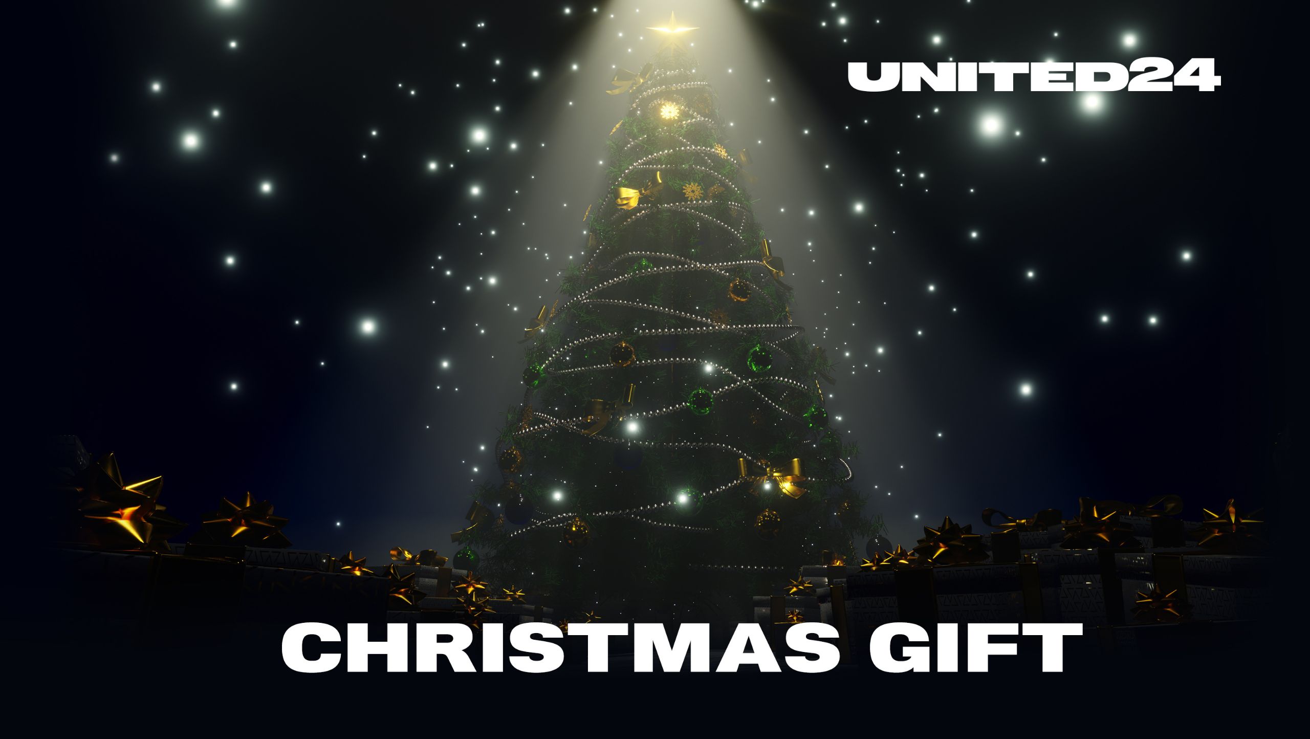 Wish Your Close Ones a Very Merry Christmas and a Happy New Year, by Making a Donation via UNITED24 on Their Behalf