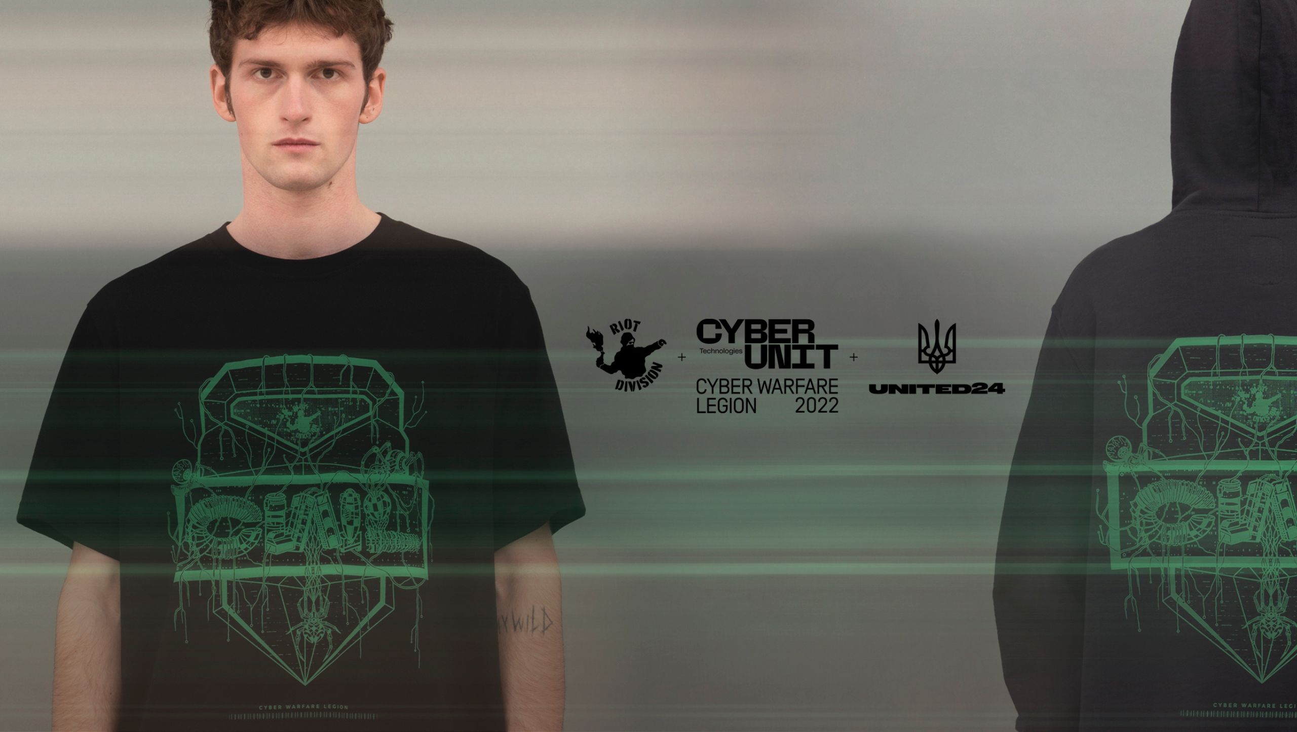 RIOTDIVISION and CyberUnit.tech Release a Charity Collection