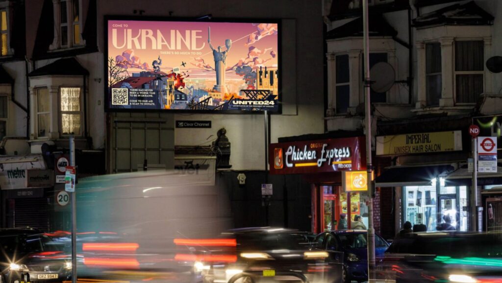 Donations to Support Ukraine can Now be Seen on Highstreets in 9 UK Сities